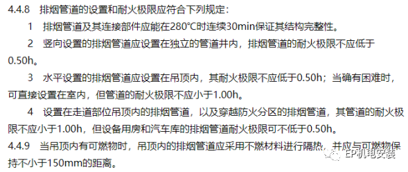 防排煙風管做法的參考意見匯總！