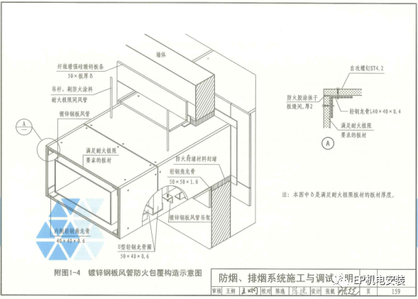 防排煙風管做法的參考意見匯總！