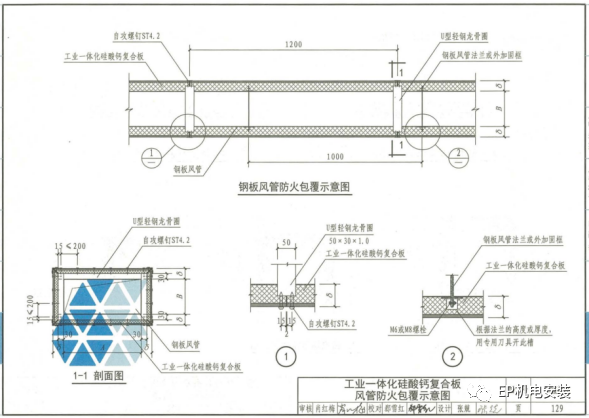 防排煙風管做法的參考意見匯總！